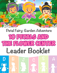 Daisy Petal Fairy Garden Adventure Leader Guide + Sticker Book